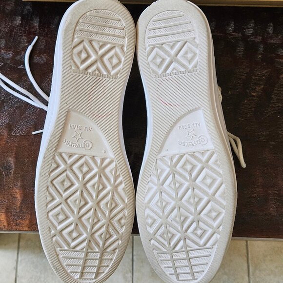 Converse Mens CTAS Ultra Ox Sneakers, White Blue, Sz 13 - Picture 7 of 16